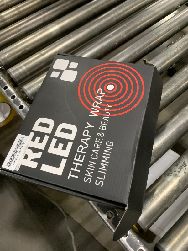 Photo 1 of Red Light Therapy Belt for Body: Infrared Light Therapy Heating Massage Pad with Vibration for Back, Waist, Shoulder, and Belly Pain Relief, Portable Relaxation for Home, Men & Women (Deep Black)