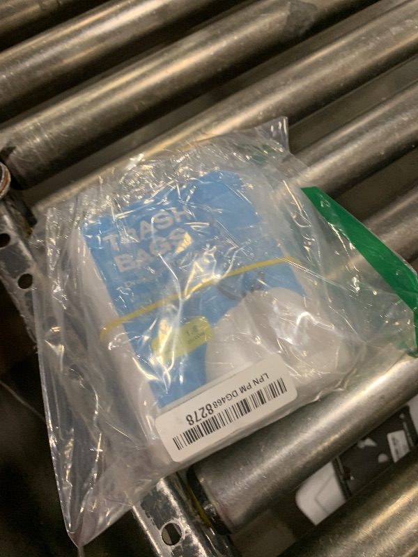 Photo 1 of 120 Counts 1.6 Gallon Mini Drawstring Trash Bags, Small Garbage Bags by KSSKSS, Code a fit 4.5-8 Liter, 1.2-2 Gal, White Trash Bin Liners for Home Office Kitchen Bathroom Bedroom