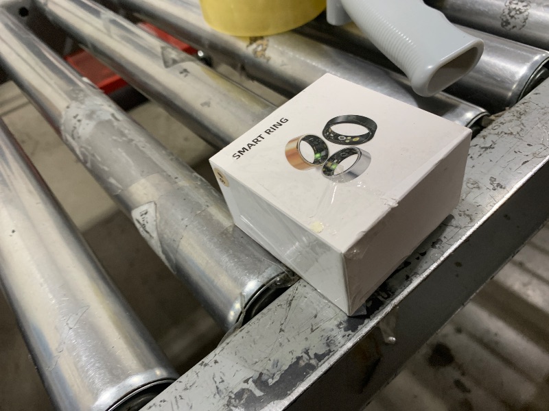 Photo 1 of HitTopss Smart Ring, Fitness Tracking Smart Ring with Calories/Heart Rate/Blood Oxygen/Sleep Monitoring, IP68 Waterproof, No APP Subscription, Compatible with iOS/Android (Gold, 9#)