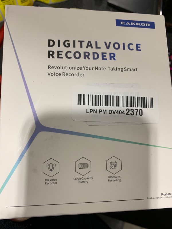 Photo 1 of 68GB Digital Voice Recorder Device,Dictaphone Voice Recorder with Noise Reduction & HD 1536kbps Sound Quality,Portable Recording Devices,Small Tape Recorder for Lecture with Line-in