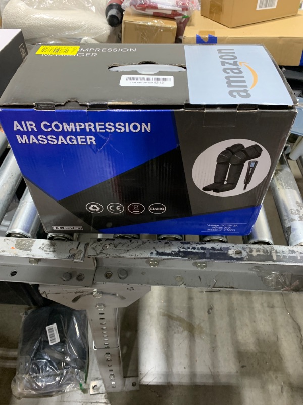 Photo 1 of Mother's Day & Father's Day Gifts for Mom & Dad from Daughter or Son, Air Compression Foot & Leg Massager with Heat - Relief for Varicose Veins & Muscle Fatigue - Ideal Christmas Gift for Men & Women