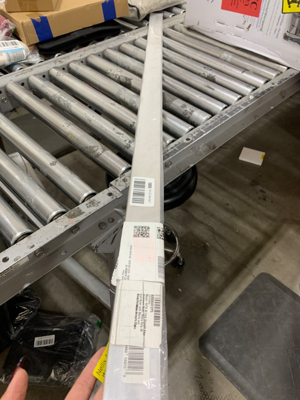 Photo 1 of Mayes 10210 60 Inch Straight Edge Aluminum Ruler, Heavy Duty 60 Inch Ruler with Metric and Standard Measurements, Extra Thick Precision Straight Edge