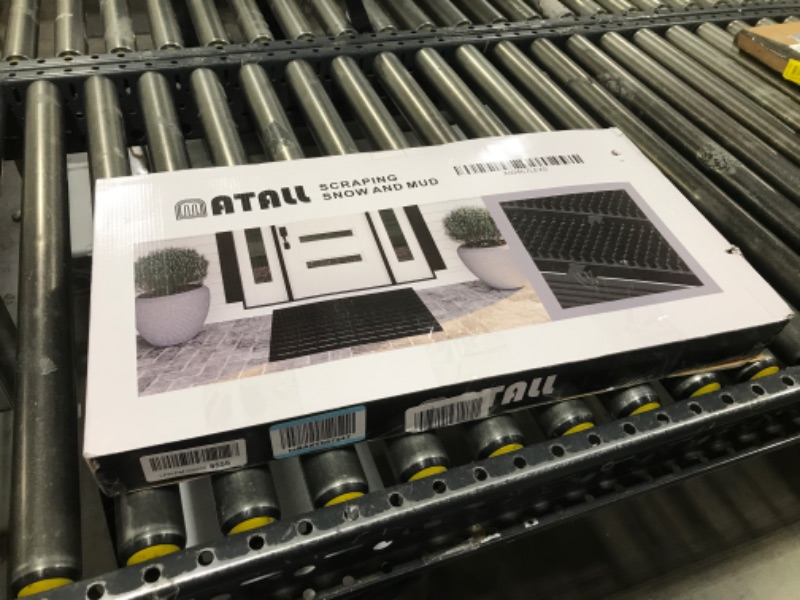 Photo 1 of MATALL Waterproof Outdoor Door Mat - 36x24 Inches Non-Slip Drainage Large Door Floor Mat for Indoor Home Pool Entry Garage? Upgrade Interlocking Mat?