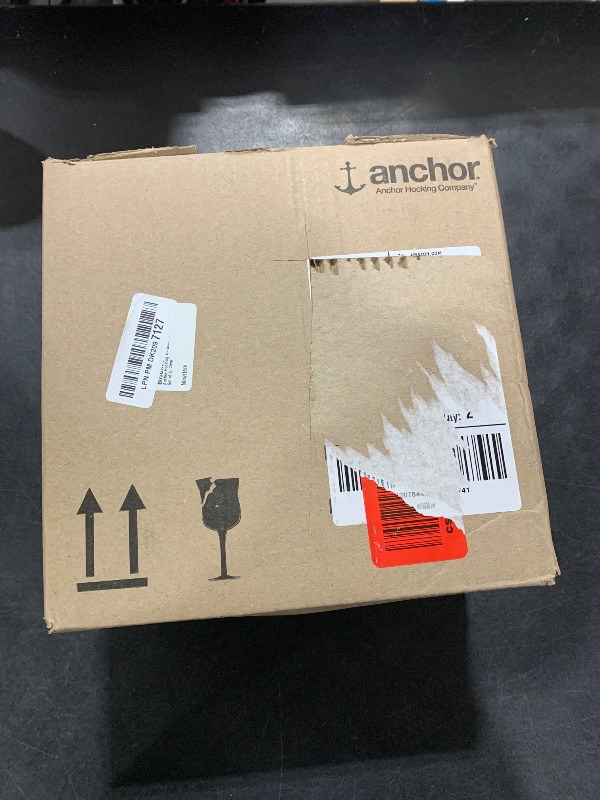 Photo 1 of Anchor Hocking 4-Quart Glass Mixing Bowl, Set of 2, Clear