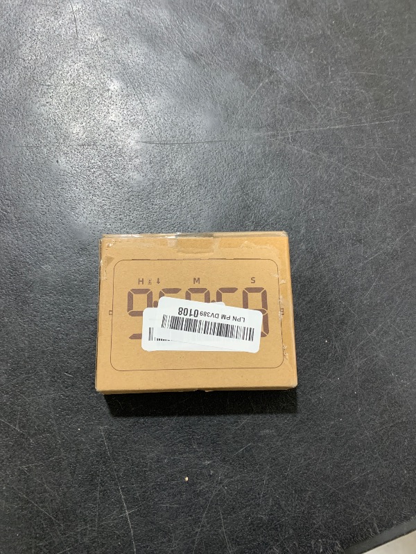 Photo 1 of Rechargeable Digital Kitchen Timer for Cooking, Magnetic Timers with Countdown/up, Kids Timer with 5”LED Display 3 Brightness 4 Volume Adjustable for Classroom/Office/Home/Work/Study/Fitness/Game