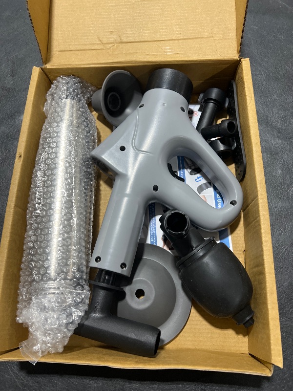 Photo 1 of Mieaoll Toilet Plunger, High Pressure Toilet Plunger, Air Drain Blaster with Real-Time, Heavy Duty Plunger for Bathroom, Sink, and Plumbing Clogs