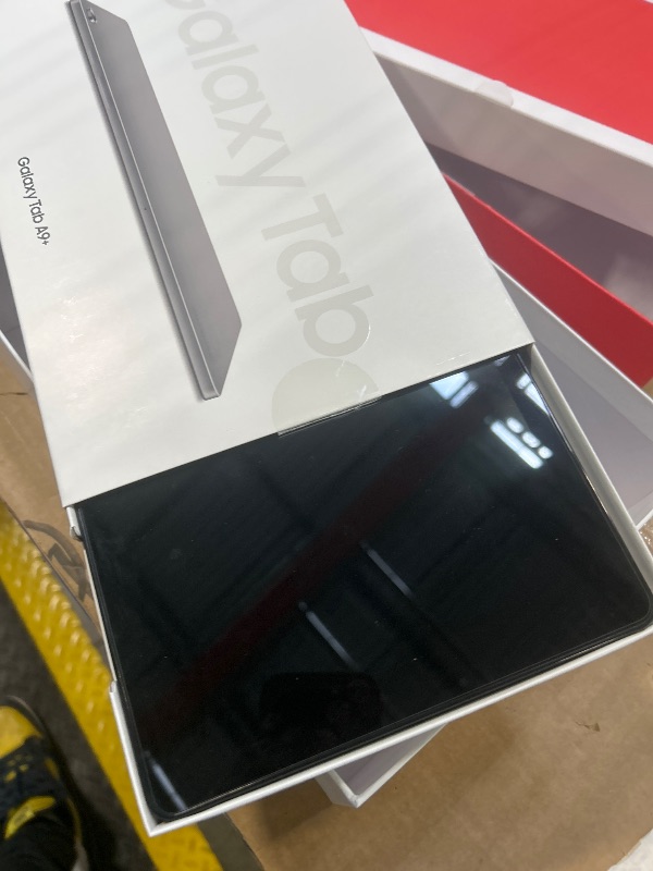 Photo 1 of locked SAMSUNG Galaxy Tab A9+ Plus Kids Edition 11” 64GB WiFi Android Tablet, Long Battery Life, Expandable Storage, Thin, Light Design, Durable Puffy Cover, US Version, 2024, Red