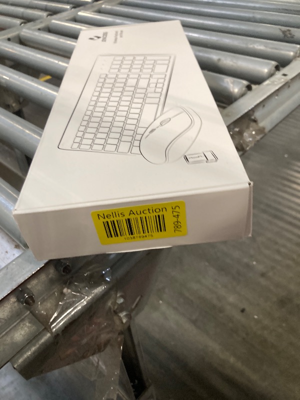 Photo 1 of J JOYACCESS Wireless Keyboard and Mouse Combo with 7 Backlit Options,Quiet Light Up Keys,Type-C Rechargeable,Sleep Mode-2.4G Slient Portable Cordless Combo for Laptop/PC/Computer/Mac(Grey+Sliver)