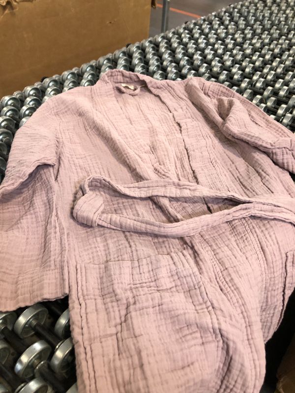 Photo 1 of 100% Cotton Waffle Kimono Bathrobe for Men & Women, Cozy Leisurewear with Functional Pockets, Comfortable and Soft Robe for Relaxation (Beige, Bathrobe - Small)