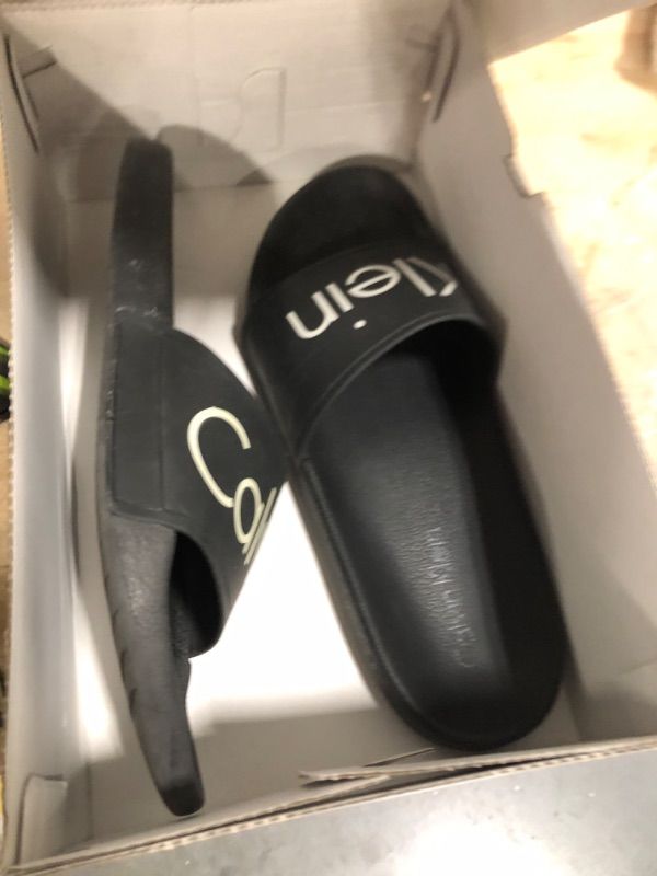 Photo 1 of USED Calvin Klein Men's Ark Slide Sandal SIZE 10

