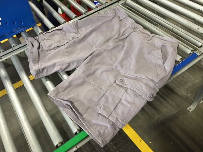 Photo 1 of ***SIZE 36*** Basoteeuo Mens Cargo Shorts Casual Lightweight with Multi Pockets Summer Outdoor Shorts Grey