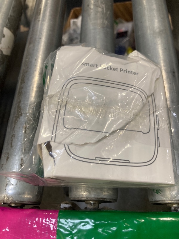 Photo 1 of iDPRT Portable Sticker Maker Machine with 1 Roll Sticker Paper, Mini Printer Efficiently and Quickly, Thermal Printer for Study Notes, Pictures, DIY, Label, Free App with Multiple Templates, Blue