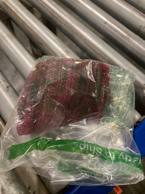 Photo 1 of Adeton African Net Sponge, Authentic, Real, Black Owned, Exfoliating Bath Wash Cloth, Net Sponge, Body Exfoliator, Sapo, Shower Bath Accessories, Back Foot Scalp Scrub, Dead Skin Remover (Burgundy)