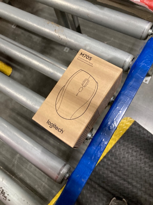 Photo 1 of Logitech M705 Marathon Wireless Mouse, 2.4 GHz USB Unifying Receiver, 1000 DPI, 5-Programmable Buttons, 3-Year Battery, Compatible with PC, Mac, Laptop, Chromebook - Black