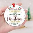 Photo 1 of 2024 Christmas Ornament - Coworker Maybe Christmas Perhaps Means A Little Bit More Ceramic Ornament, Christmas Tree Decoration, Gift for Coworkers, Brother, Sisters and Friends