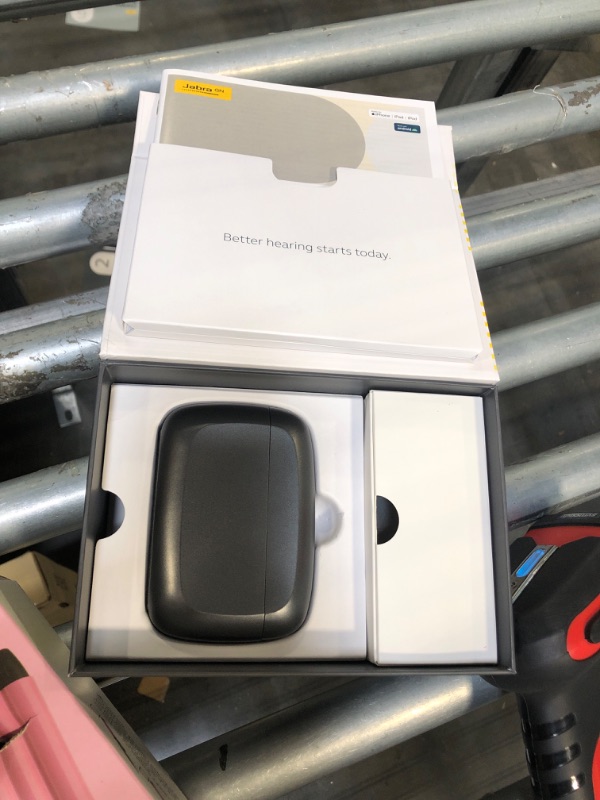 Photo 1 of Jabra Enhance Select 300 OTC Hearing Aids, Audiology Team Care Included, Bluetooth Streaming for Calls, Music, Media for iOS & Android, Nearly Invisible & Comfortable, Noise Reduction - Silver