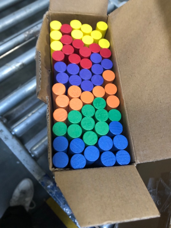 Photo 1 of 60 Pcs Rhythm Sticks for Kids Bulk, Wood Music Lummi Sticks, 6 Colors
