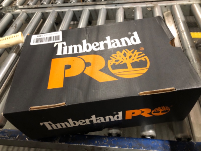 Photo 1 of Timberland PRO Men's Radius Composite Safety Toe Industrial Athletic Work Shoe, Navy/Charcoal, 10