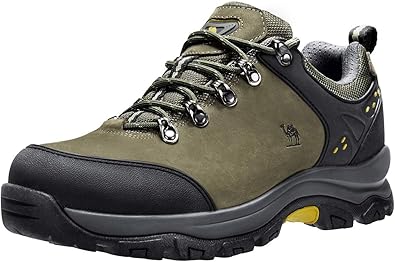 Photo 1 of ***USED*** CAMEL CROWN Hiking Shoes Men Trekking Shoe Low Top Outdoor Walking Waterproof Leather Trail Sneakers size 10
