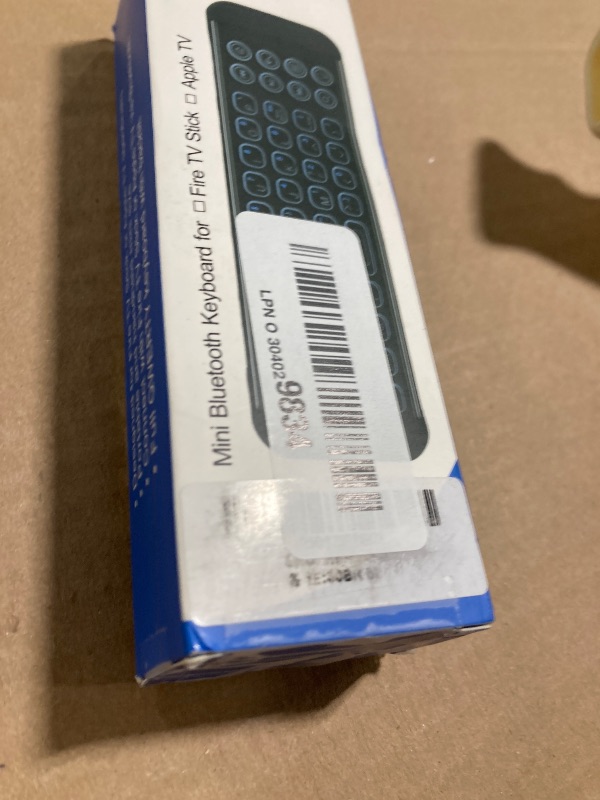 Photo 1 of iPazzPort Mini Bluetooth Wireless Keyboard Remote with Backlit for Smart TVs Stick 4k, Fire Cube, Smart TVs 3rd Gen,KP-30BR