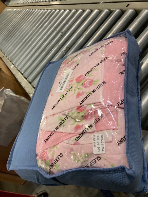 Photo 1 of Modern Threads Silky Soft Microfiber and Wrinkle Free Sheets - Luxurious Microfiber Bed Sheets Includes Flat Sheet, Fitted Sheet with Deep Pockets, & Pillowcases Blush, King