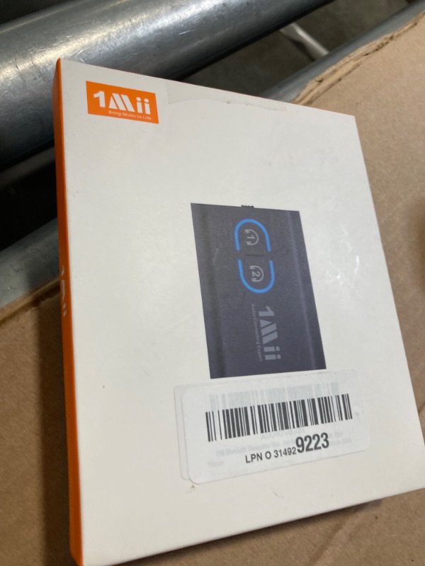 Photo 1 of 1Mii Bluetooth Transmitter Receiver for TV/Airplane to Headphones, Bluetooth 5.3 AUX/RCA Audio Adapter with AptX Adaptive/Low Latency/HD Audio, Dual Link, Wireless Receiver for Home Stereo, Boat, Gym