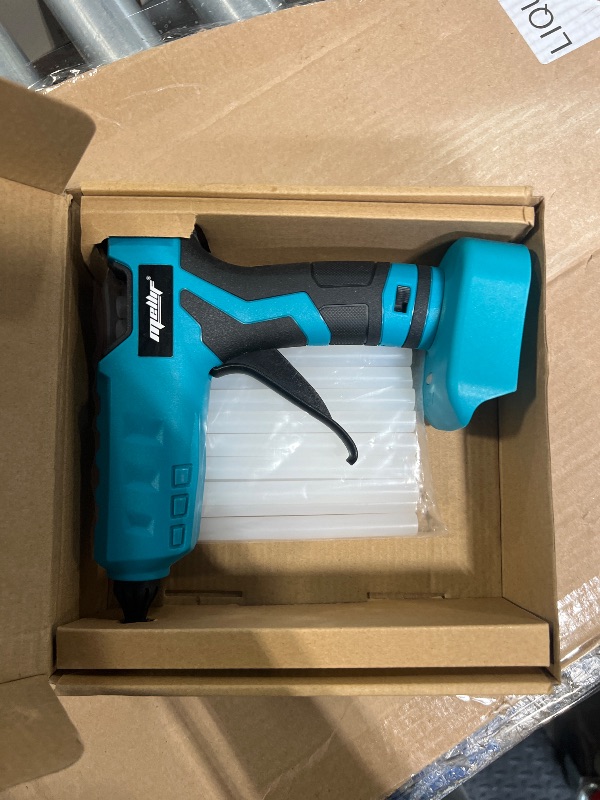 Photo 1 of 100W Cordless Hot Glue Gun Compatible with Makita 18V Battery (TOOL ONLY) High Temp Electric Power Glue Gun with 20PCS Full Size Glue Sticks for Arts Crafts DIY Festival Decor School Home Repair