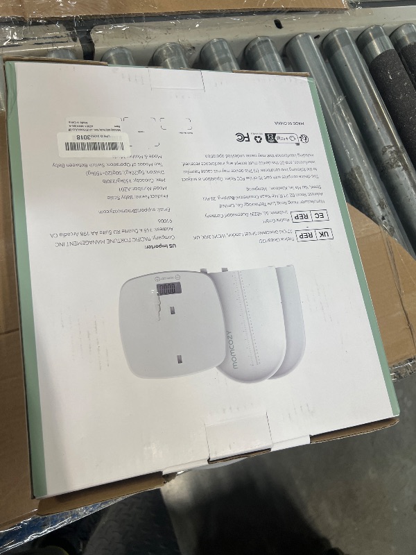 Photo 1 of Momcozy Baby Scale, Multi-Function Scale for Body Weight&Height Measurement, Large Capacity for Toddler&Children&Pet&Adult, Perspectives Switch, Removable Tray, 5 Units, Digital LED Screen, Auto-Off