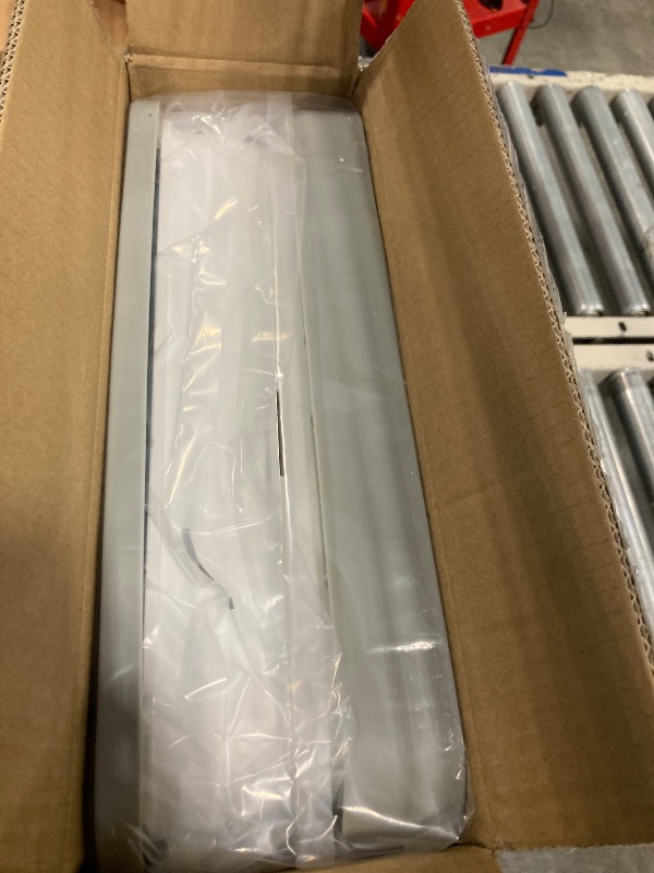 Photo 1 of DWVO Enclosed Cat Litter Box with Two-Way Entry/Exit, Large Anti-Splash Hooded Litter Box with Mat and Litter Scoop, Easy Assemly and Cleaning - Gray