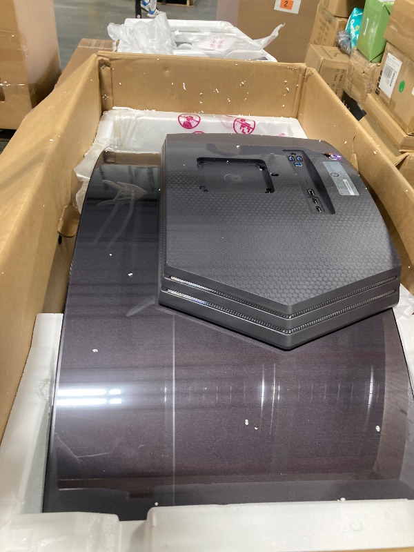 Photo 1 of LG 45GS95QE Ultragear OLED Curved Gaming Monitor 45-Inch WQHD 800R 240Hz 0.03ms DisplayHDR True Black 400 AMD FreeSync Premium Pro NVIDIA G-Sync HDMI 2.1 DisplayPort Tilt/Height/Swivel Stand - Black