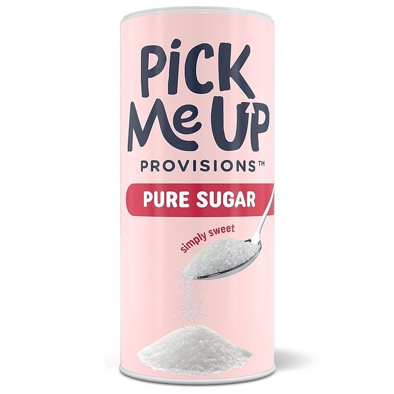 Photo 1 of **BBD 09/2027** Pick Me up Provisions Pure Sugar, 20 Oz. Canister, 3/Pack (PM62433/94205)