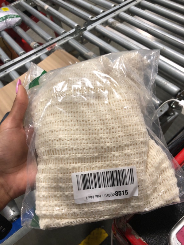 Photo 1 of GORGLITTER Men's Crochet Knit Top Sleeveless Crewneck Hollow Out Solid Sweater Tank White Large