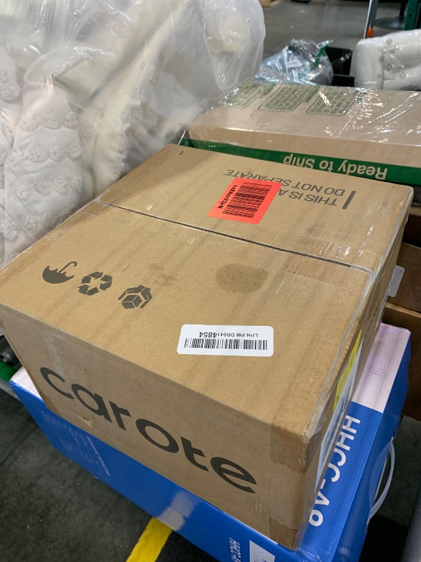 Photo 1 of CAROTE Pots and Pans Set Non Stick, Cookware Set Detachable Handle, Nonstick Induction Kitchen Sets Non Stick with Removable Handle, RV Cook Ware, Oven Safe, Black