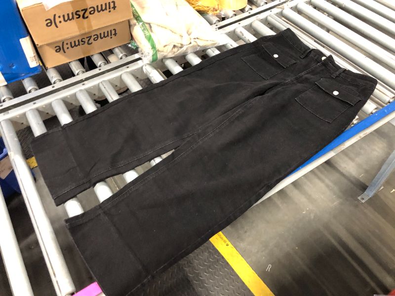 Photo 1 of ***MEDIUM SIZE*** GRAPENT High Waisted Black Jeans for Women Loose Fit Jeans for Women Washed Black Size Medium US 8 to 10
