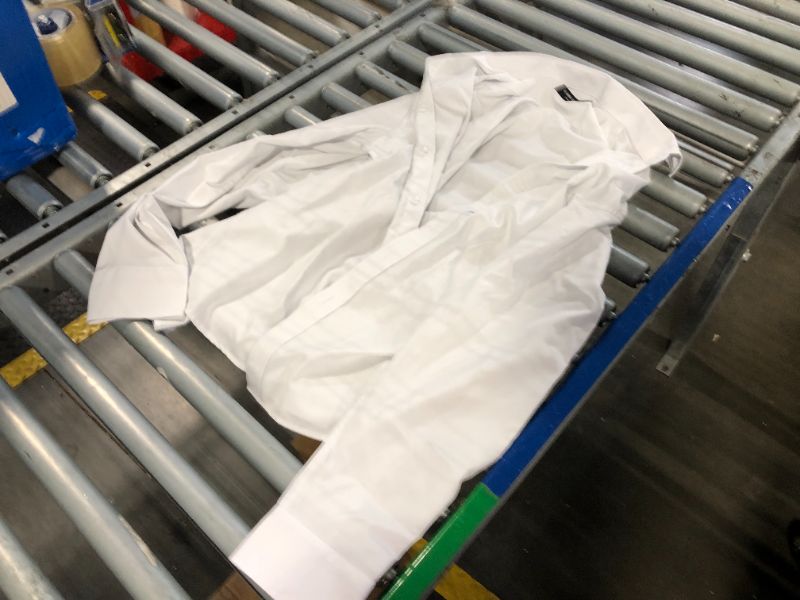 Photo 1 of ***MEDIUM SIZE*** Classic Collection Mens Dress Shirt Henley Medium Casual Tab Sleeve Cotton Linen
