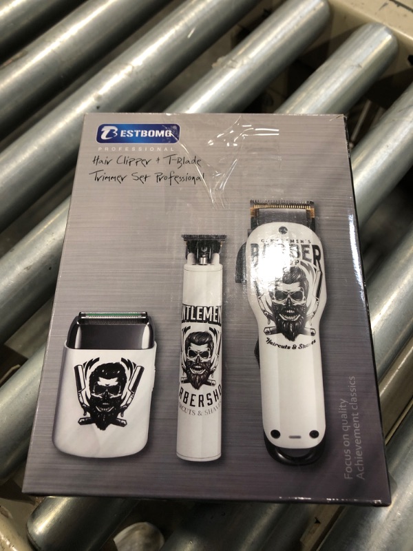 Photo 1 of ***item can be turned on, unable test***BESTBOMG Hair Clippers for Men Professional, Beard Trimmer Kits & Sets, Electric Shavers, Hair Clippers & Trimmer Ceramic T-Blade, for Barber, for Gifts