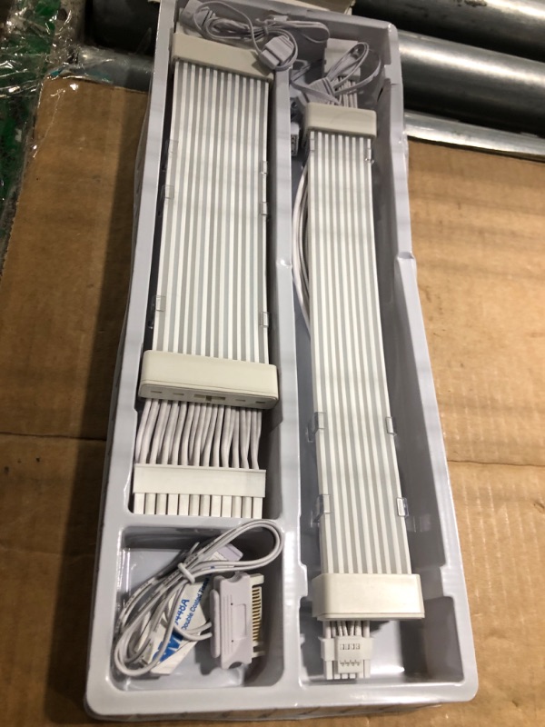 Photo 1 of Sirlyr RGB 12VHPWR Cable Set,ARGB PSU Cable Extension of Soft LED Strip Include 24Pin Motherboard,16 Pin GPU Power Supply Cables for RTX 40 50 Series PC Custom,Male to Female