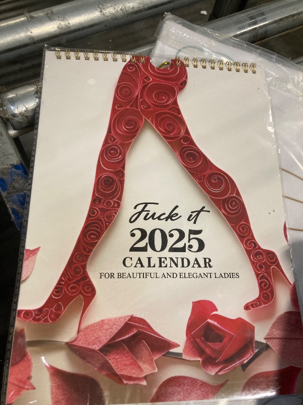 Photo 1 of 2025 Calendar For Tired Women,Fu-Ck It Calendar,Calendar For Tired Moms,Easy suspension,Funny Swear Word Planner Monthly Calendar, Christmas Gift For Women(11 * 8.5IN)