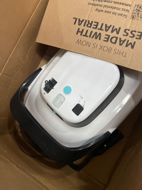Photo 1 of (2025 Upgrade) Launs S1 Cordless Robotic Pool Cleaner, Dual Motors & Suction Ports Automatic Pool Vacuum Robot Lasts up to 90 Min, Self-Parking Ideal for Above Ground Pools (New)