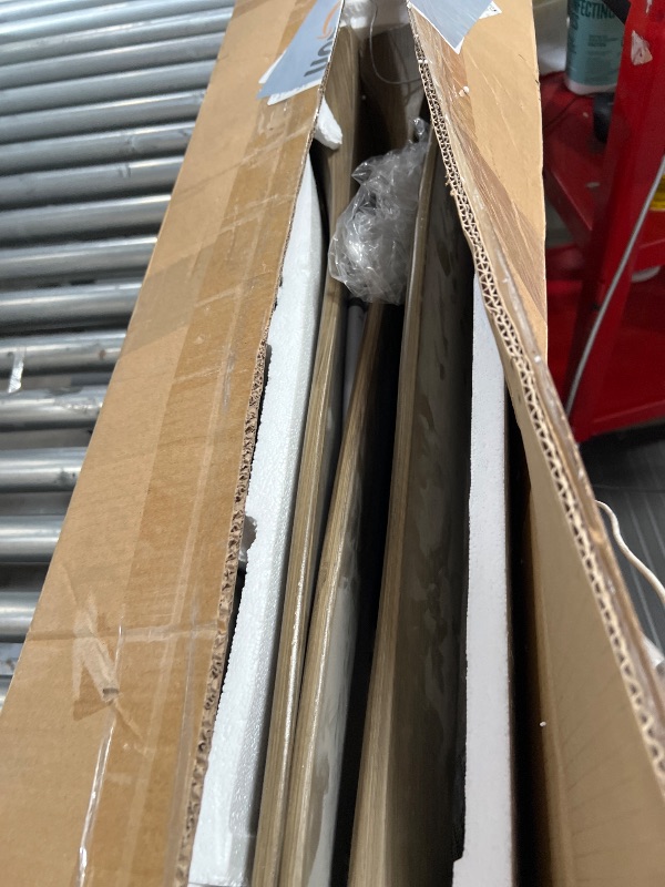 Photo 1 of **** PARTS ONLY****    Haipeel 72 Inch Ceiling Fans without Lights, 72" Wood Large Ceiling Fan no Light with Remote Control, Indoor Outdoor Ceiling Fan no Light Propeller for Patios Farmhouse Garage High cfm, Bronze Gray