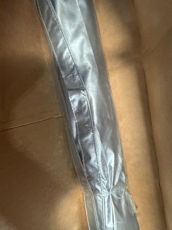 Photo 1 of Fulynmen 54 Inch UPF 50+ Sun Umbrella UV Protection Windproof Golf Umbrella Double Canopy Vented Auto Open Silver/Sky Blue