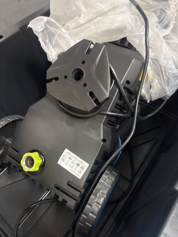 Photo 1 of **Parts Only***Electric Pressure Washer 4800PSI-Max 3.2GPM Power Washer with 25 Feet Hose,16.4 Feet Power Cord, Car Wash Machine Blue Ideal Cleaning for Garden