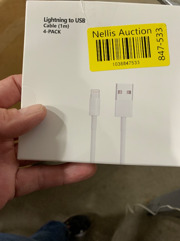 Photo 1 of 4Pack [Apple MFi Certified] Charger Lightning to USB Charging Cable Cord Compatible iPhone 14/13/12/11 Pro/11/XS MAX/XR/8/7/6s Plus,iPad Pro/Air/Mini,iPod Touch