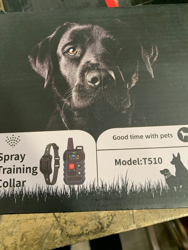 Photo 1 of Citronella Training Collar for Dog [1* Citronella Refill] Citronella Dog Bark Collar with Beep/Vibration/Spray 4 Mode & 6 Adjustable Sensitivities IPX7 Waterproof Bark Collar, Safer for L/M/S Dogs
