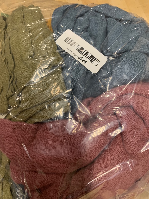 Photo 1 of 4-Pack Muslin Swaddle Blankets for Boys, Girls - Organic Baby Swaddles for Newborns, Soft & Breathable Receiving Baby Blankets for Girl, Boy, Neutral, Newborn Essentials Gift (Corals)
