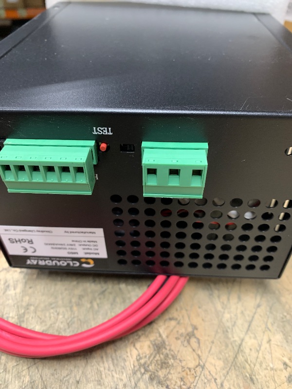 Photo 1 of Cloudray 60W Co2 Laser Power Supply 110V for CO2 Laser Tubes Laser Engraver Cutter Engraving Machine MYJG-60W