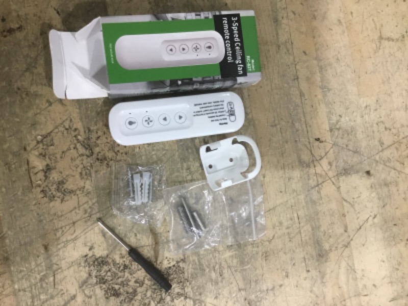 Photo 1 of 99813 Replacement for Hunter Ceiling Fan Remote Control, 3-Speed and Light Dimmer with Wall Mount, Replace 99770 99392 99118 99122 99123 99119 (Remote Only)