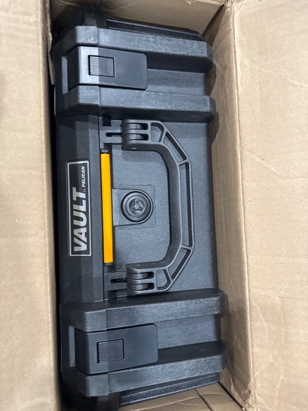 Photo 1 of ****doesnt have custom foam cut out****
foam is not pre-cut*Pelican Vault v300-5 Pistol and 19 Magazine Pre-Cut Foam Gun Case (Black)