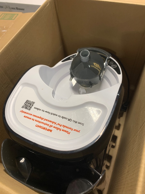 Photo 1 of (sold for parts) Baby Brezza New and Improved Formula Pro Advanced Formula Dispenser Machine - Automatically Mix a Warm Formula Bottle Instantly - 