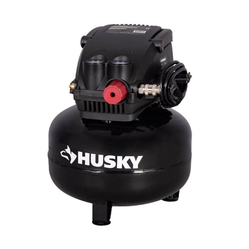 Photo 1 of 3 Gal. 120PSI Portable Electric Pancake Air Compressor